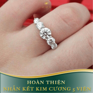 nhẫn kết kim cương